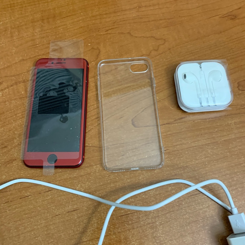 iPhone 8 red new condition